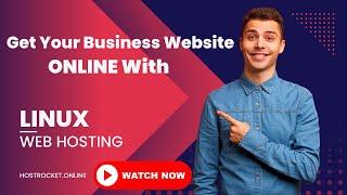 Linux Web Hosting | Linux web server | Host Rocket Hosting