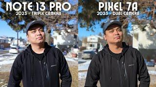 Redmi Note 13 Pro vs Pixel 7a camera comparison! (Which midrange phone is better?)
