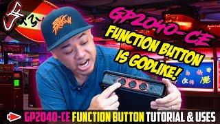 GP2040-CE Function Button Adds Multiple Inputs into ONE Button!