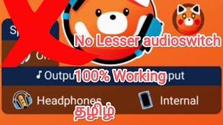 How to use phone mic with headphone connected in Android 11 or above (No lesser audioswitch)