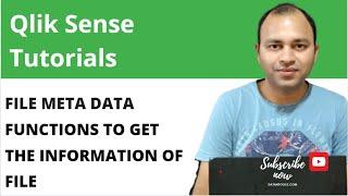 Qlik Sense - File Meta Data Information with the File Functions | Abhishek Agarrwal