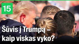 Pasikėsinimas į D.Trumpą: ką žinome iki šiol?