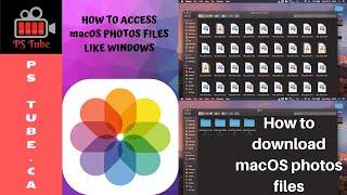 HOW TO FIND PHOTO LIBRARY FILE ON MAC | How to find and access images stored in Photos on your Mac