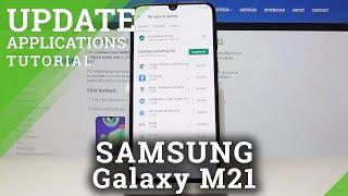 How to Update Apps in SAMSUNG Galaxy M21 – Newest App Version