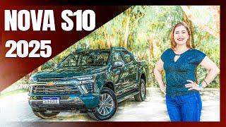 Nova Chevrolet S10 2025 surpreende! Traz várias novidades!