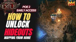 Unlocking Hideouts in Path of Exile 2