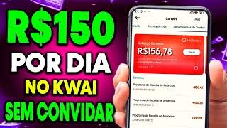 GANHE R$150,00 POR DIA NO KWAI SEM CONVIDAR COMO GANHAR MUITO DINHEIRO NO KWAI COM CANAL DARK