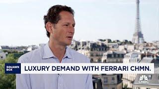 Ferrari & Stellantis chairman John Elkann on family auto legacy, auto pressures and luxury demand