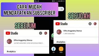 Cara Mendapatkan Banyak Subscriber Youtube Channel Baru ( Tanpa Aplikasi )