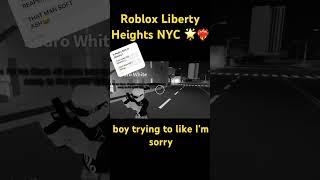 THE GIRLS IN NYC HOOD RP IS SHOOTERS#roblox #robloxhoodgames #hoodrp #robloxshorts #NYC #bronx2