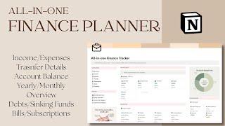 The only Notion Finance Tracker you’ll ever need!