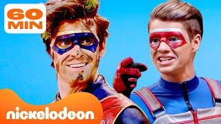 Captain Man Making Problems Worse for an Hour  Henry Danger | Nickelodeon