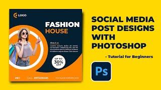 Fashion Poster for Social Media - Designs with Photoshop