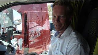 VOLVO TRUCKS SA's Marcus Hörberg with Truck & Bus Magazine