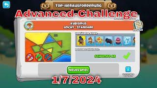 Top Herausforderung 1.7.2024 | bloonstd6 - Advanced Challenge BTD6 - Epicgems`s Challenge