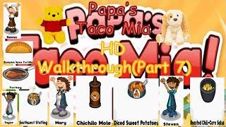 Papa's Taco Mia HD - Walkthrough(Part 7)