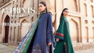 Mariab b M Prints Winter Edition '24 | Mprints by Mariab | Maria b Unstitched Winter Collection 2024