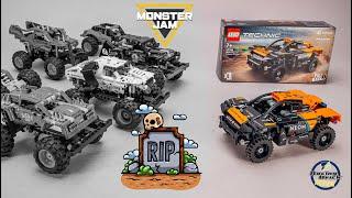 LEGO Technic Monster Jam is dead - 42166 NEOM McLaren Extreme E Race Car building review
