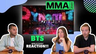 First Time Watching BTS-MMA 2020 // Musicians Reaction