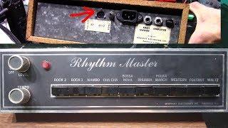 Midi Moding a Rhythm Master Drum Machine form 1977
