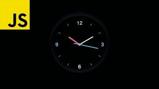 Neumorphism Analog Clock | HTML CSS Javascript