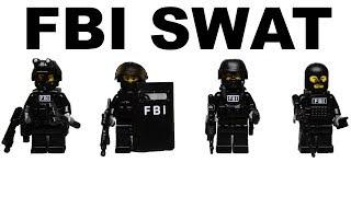 Lego SWAT: FBI SWAT Custom set review with animation / Лего Спецназ ФБР