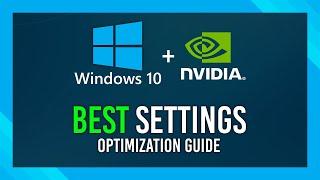 Ultimate Windows 10 Nvidia Optimization Guide | BEST Performance [SPON]