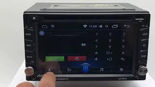 CENTRAL MULTIMIDIA UNIVERSAL 2DIN ANDROID 6.0/ BT/ DVD/ GPS OFFLINE/ ESPELHAMENTO/ WIFI/ PLAYSTORE