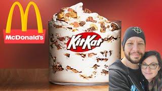 McDonald's Kit-Kat Banana Split McFlurry Review