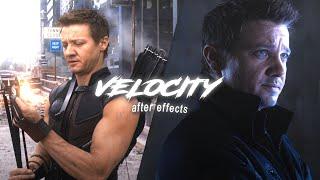 velocity ~ after effects