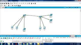 Cisco Packet Tracer : Trunk Port Configure