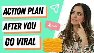 You Went Viral, Now What? (Influencer Tips, Making Money, Step By Step Strategy)