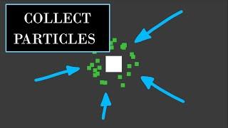ATTRACTING and COLLECTING Particles or Items in Unity [2D Tutorial]