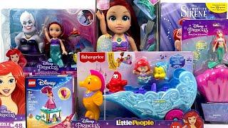 Disney The Little Mermaid Toy Collection Unboxing Review ASMR