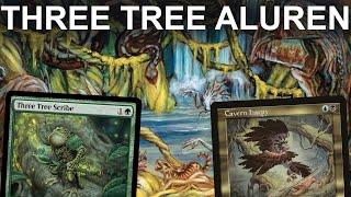 NOT THE FROG YOU EXPECTED?! Legacy Three Tree Scribe Sultai Aluren Combo. Infinite everything! MTG