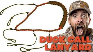 Make a Duck Call Lanyard the EASY Way - BoredParacord.com