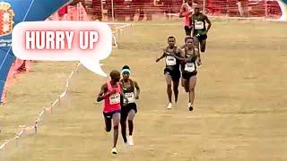 Jacob Kiplimo GOT BORED Of Slow Pace - Cross Country Race vs 11 African Champions