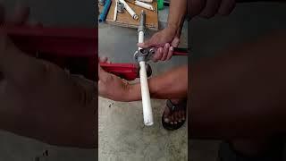 how to connect gi pipe pvc pipe to ppr pipe without fusion machine,FE fittngs,heat or burn it.