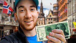 $10 Challenge in OSLO (World's Most Expensive City)