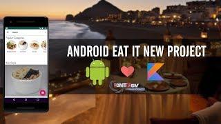 EDMT Dev - Food App Android Studio #5 Make Home Screen