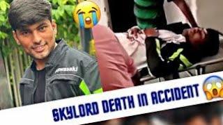 Skylord Bike Accident Death Full Video | Skylord Last Video | Skylord After Death CCTV Footage