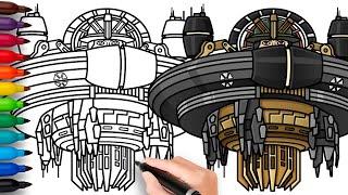 How to Draw Mothership Astro Toilet from Skibidi Toilet 74