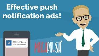 Push notification ads