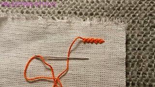 Palestrina stitch tutorial