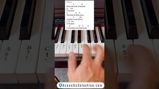 10,000 Reasons, Bless the Lord | 4 Chord Piano Lesson