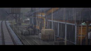 Arthur watches a thunderstorm from the Rhodes Station | ASMR