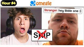 Omegle… BUT I CAN'T SKIP ANYONE!