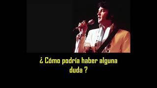 ELVIS PRESLEY - Seeing is believing ( con subtítulos en español ) BEST SOUND