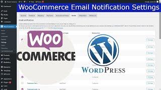 WooCommerce Email Notification settings | Quick Tips