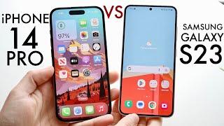 Samsung Galaxy S23 Vs iPhone 14 Pro! (Comparison) (Review)